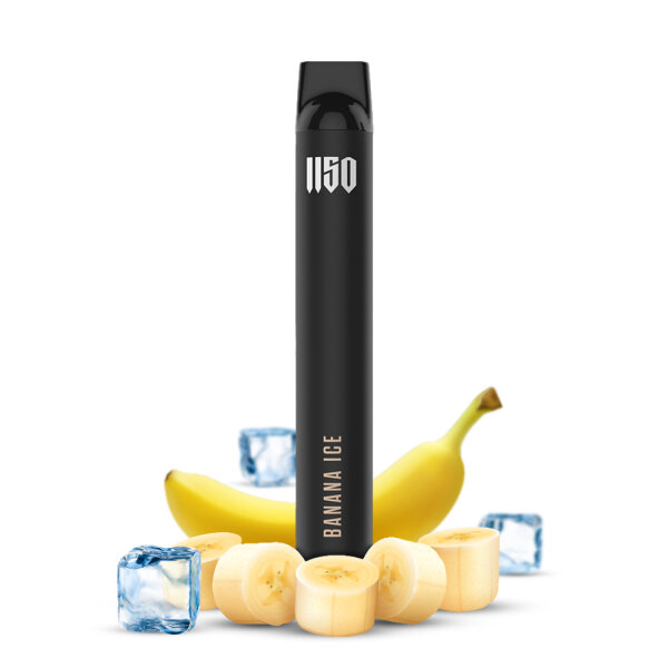DC - Raf 1150 Edition - Einweg E-Shisha E-Zigarette mit Nikotin - Banana Ice