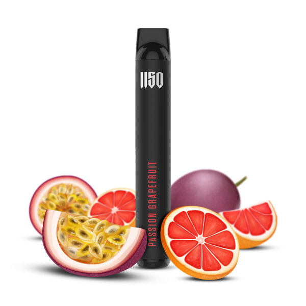 DC - Raf 1150 Edition - Einweg E-Shisha E-Zigarette mit Nikotin - Passion Grapefruit