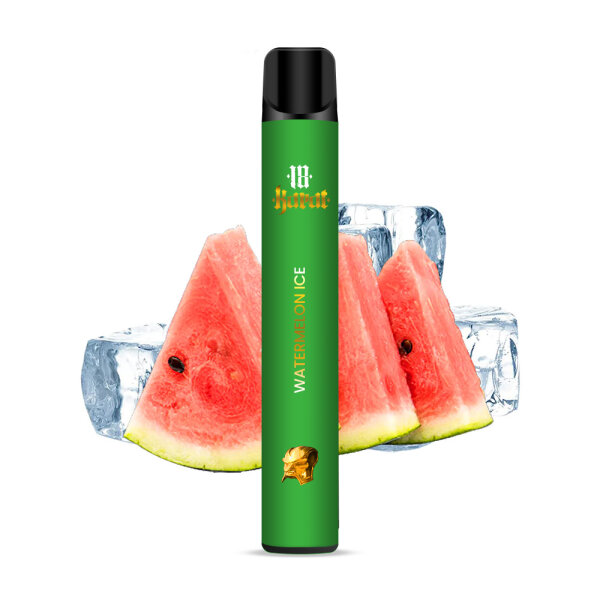 18 Karat - Watermelon Ice - E-Shisha - ohne Nikotin - 800 Z&uuml;ge
