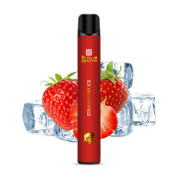 18 Karat - Strawberry Ice - E-Shisha - ohne Nikotin - 800...