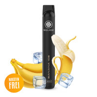 SQUIDZ - Einweg E-Shisha ohne Nikotin - Banana Ice