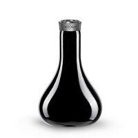 WOOKAH Vase #QLS, SMOOTH Black