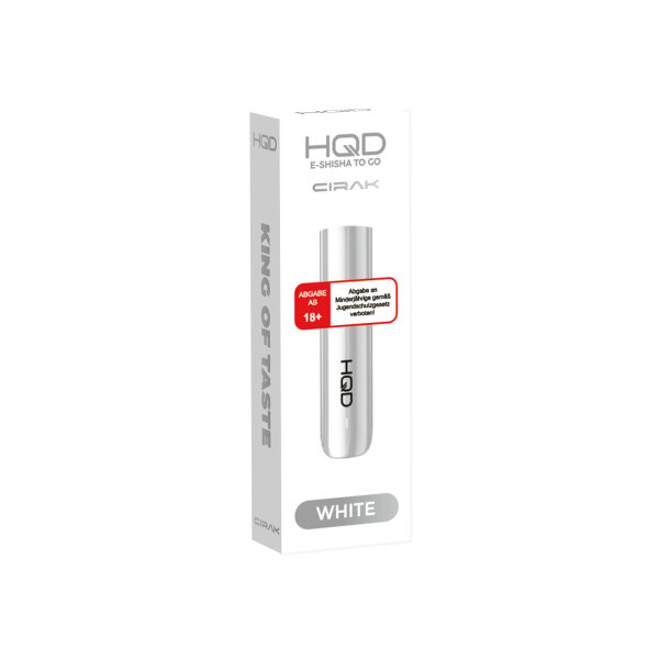 HQD POD Basisgerät - Einweg Shisha E-Zigarette - White