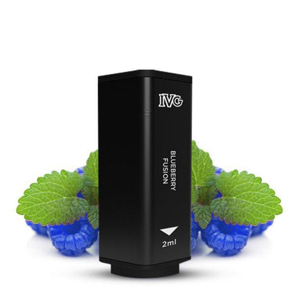 IVG 2400 Vape - 4 Pod System - Einweg E-Shisha E-Zigarette mit Nikotin (2 stück) - Blueberry Fusion