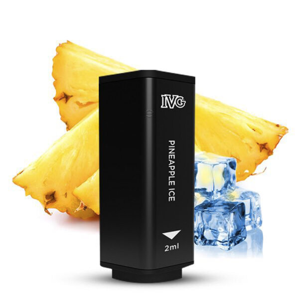 IVG 2400 Vape - 4 Pod System - Einweg E-Shisha E-Zigarette mit Nikotin (2 stück) - Pineapple Ice