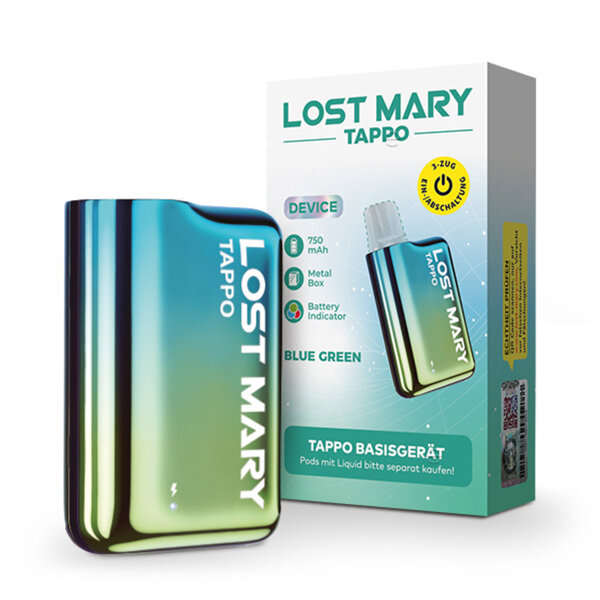 ELFBAR Lost Mary Tappo Vape - Pod System - Basisgerät - Blue Green