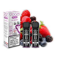 VOOM Vape POD - Einweg Shisha E-Zigarette - Mixberry