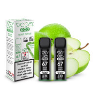 VOOM Vape POD - Einweg Shisha E-Zigarette - Sour Apple