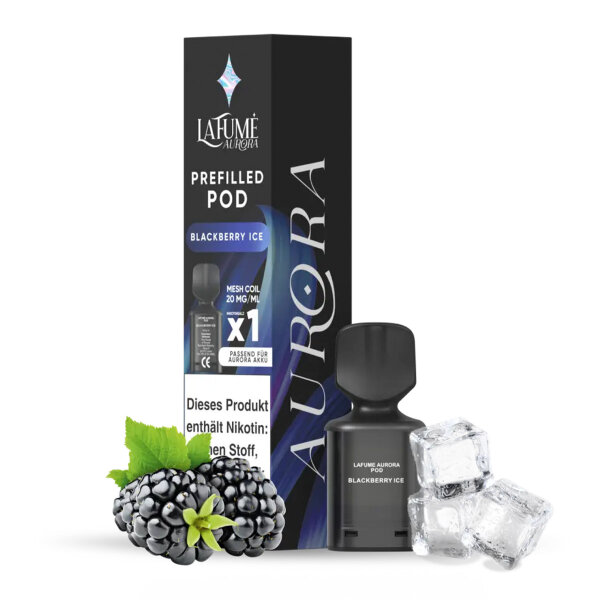 La Fume Aurora Vape POD - Einweg Shisha E-Zigarette - Blackberry Ice