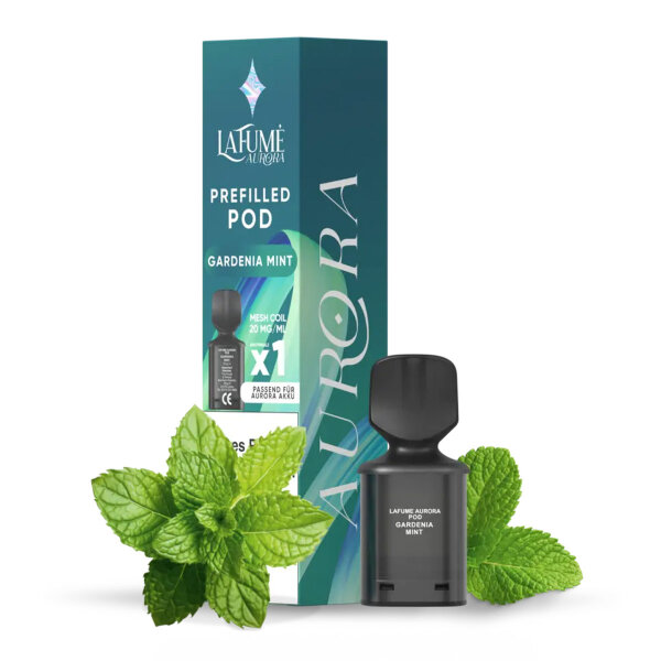 La Fume Aurora Vape POD - Einweg Shisha E-Zigarette - Gardenia Mint