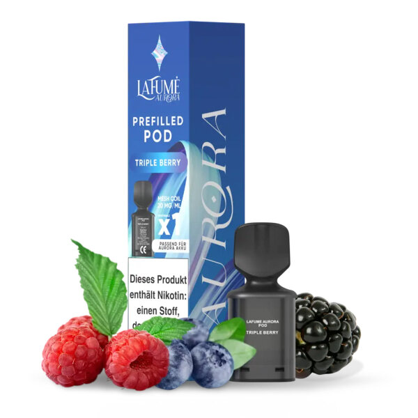 La Fume Aurora Vape POD - Einweg Shisha E-Zigarette - Triple Berry