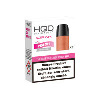 HQD Vape POD - Einweg Shisha E-Zigarette - Peach