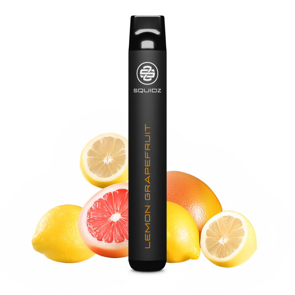 SQUIDZ Vape - E-Zigarette - E-Shisha - Einweg Shisha - Lemon Grapefruit