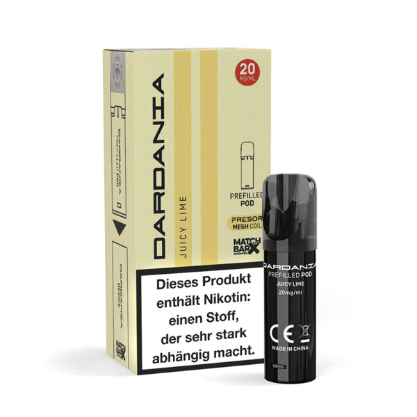 Dardania Vape POD - Einweg Shisha E-Zigarette - Juicy Lime