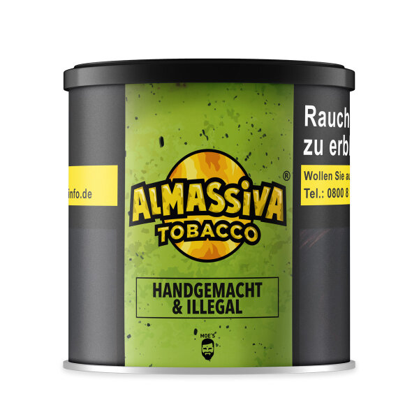 Almassiva Shisha Tabak 200g - Handgemacht &amp; Illegal