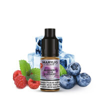 Lost Mary Maryliq 10ml - Liquid E-Zigarette Vape Einweg Shisha - Blueberry Sour Raspberry - 20mg/ml