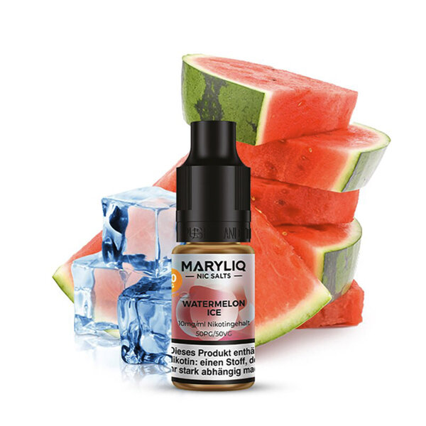 Lost Mary Maryliq 10ml - Liquid E-Zigarette Vape Einweg Shisha - Watermelon Ice - 10mg/ml