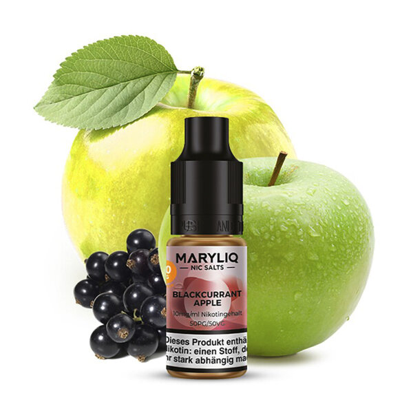 Lost Mary Maryliq 10ml - Liquid E-Zigarette Vape Einweg Shisha - Blackcurrant Apple - 10mg/ml